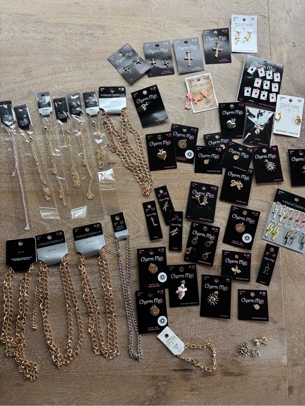 Hobby Lobby DIY Charm Necklace/Bracelet Lot